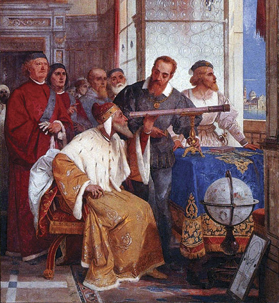 Galileo al Doge di Venezia di  Bertini